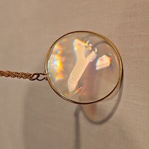 Vintage Space Shuttle Hologram Pendant